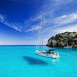 Mallorca Yacht vor Anker