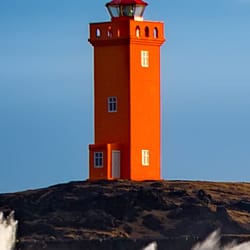 Island Svortuloft Leuchtturm